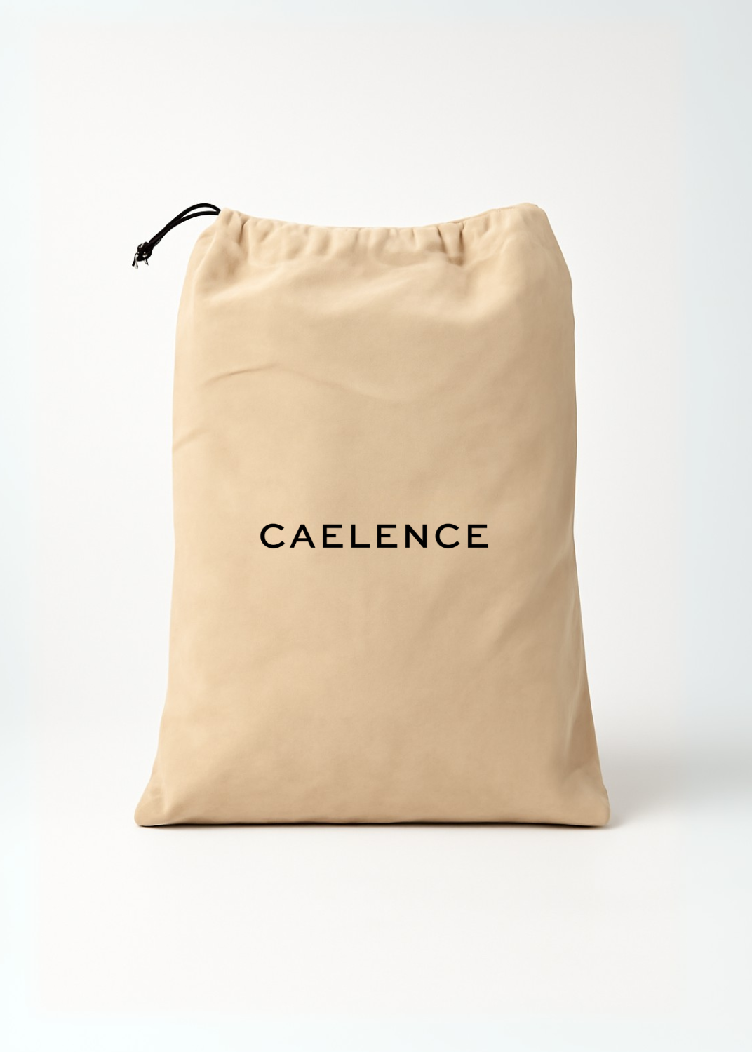 Travel Pouch Vegan Suede - Beige